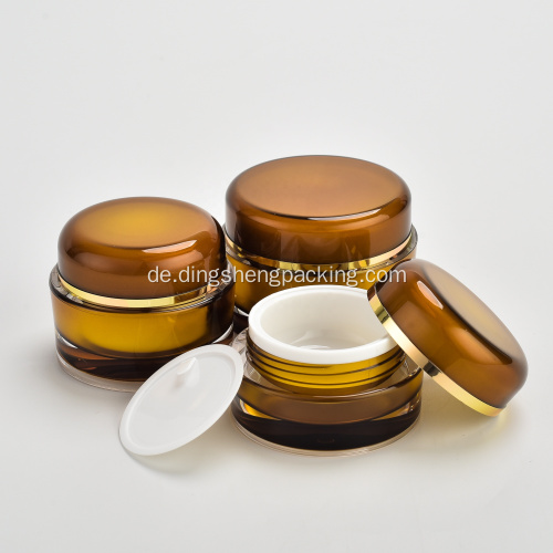 Hautpflege-Verpackungscreme Acryl-Kosmetikglas
